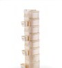 Cream Rolling Drawer With Wheels 7 Layer