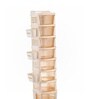 Cream Rolling Drawer With Wheels 7 Layer
