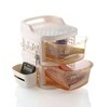 Cream Rolling Drawer With Wheels 2 Layer