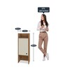 Niche Pocket Shelf in Off White Colour