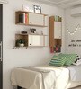 Niche Pocket Shelf in Off White Colour
