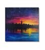 Night Sky Mini Canvas Frame