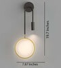 Nightreader Metal Novelty Wall Light (Black & Gold)