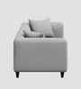 Niki Fabric 1 Seater Sofa In Lit Grey Color