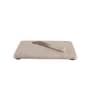 NikkisPrideGourmet Marble Cheese Platter with Spreader   Elegant & Multi-Purpose Serveware