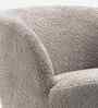 Nikoli Boucle Barrel Chair In Grey Chair