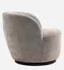 Nikoli Boucle Barrel Chair In Grey Chair