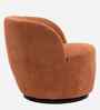 Nikoli Boucle Barrel Chair In Orange Chair