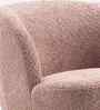 Nikoli Boucle Barrel Chair In Pink Chair