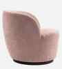 Nikoli Boucle Barrel Chair In Pink Chair