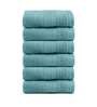 Nile Blue 500 GSM 100% Cotton Face Towel (Set of 6)