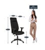 Nile High Back Executive Chair in Black Colour