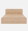 Nile Queen Bed in Beige Finish Without Storage Nile Queen Bed in Beige Finish Without Storage