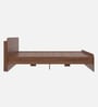 Nile Queen Bed in Planked Walnut Finish Without Storage Nile Queen Bed in Planked Walnut Finish Without Storage