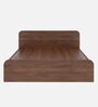 Nile Queen Bed in Planked Walnut Finish Without Storage Nile Queen Bed in Planked Walnut Finish Without Storage