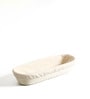 Nile White Rattan Serving Tray