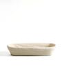 Nile White Rattan Serving Tray