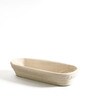 Nile White Rattan Serving Tray