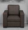Array Ron Arm 1 Seater Sofa in Dark Brown Colour