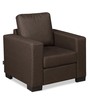 Array Ron Arm 1 Seater Sofa in Dark Brown Colour