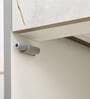 Marbito 4 Door Wardrobe in White Finish with Mirror