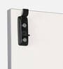 Marbito 4 Door Wardrobe in White Finish with Mirror