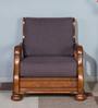 Melbourne 1 Seater Sofa in Wenge Colour