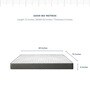 Altus P 6 Inches Queen Size (72x60) Pocket Spring & PU Foam Mattress