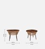 Nimes Sheesham wood Coffee Table in Natural Finish Nimes Sheesham wood Coffee Table in Natural Finish