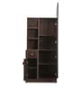 Nina Dressing Unit With Mirror In Brown Finish