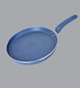 Nirlon Blue Aluminium Flat Tawa