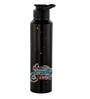 Black 1000ml Classic Flip UV Brother Printed Single Wall Stainless Steel Sipper Cap Water Bottle