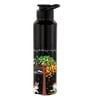 Black 1000ml Classic Flip UV I am the best Quote Printed Single Wall Stainless Steel Sipper Cap Water Bottle