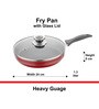 Masterchef Heavy Gauge Red & Black Aluminium 1.3 LtrNon-Stick Frying Pan