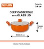 Nirlon Orange Aluminium Cookware Combo Gift