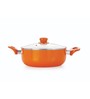 Nirlon Orange Aluminium Cookware Combo Gift