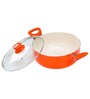 Nirlon Orange Aluminium Cookware Combo Gift