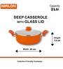 Nirlon Orange Aluminium Cookware Combo Gift
