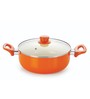 Nirlon Orange Aluminium Cookware Combo Gift
