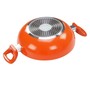 Nirlon Orange Aluminium Cookware Combo Gift