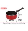 Nirlon Red & Black Aluminium Cookware Combo Gift