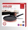 Nirlon Red & Black Aluminium Non-Stick Flat Dosa Tawa