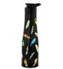 Black Quill 1000ml Tall Bell Single Wall Stainless Steel Water Bottle