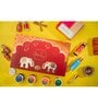 Airavat Pujan Diwali Gift Hampers Incense Cone Box, and Terracotta Diyas