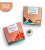 Kashmiri Musk and Vetiver (40 Each) Incredible India Incense Cones Combo (Pack of 2)