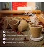 Sambrani, Rooh Gulab and Kesar Sandalwood Organic Havan Cups Variety Pack with Diya (45 pcs)