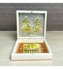 Sustainable Diwali Hamper- 24K Gold Plated Laxmi Ganesh Paduka, Incense Sticks, Havan Cups and Terracotta Diyas