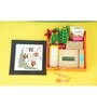 Sustainable Diwali Hamper- 24K Gold Plated Laxmi Ganesh Paduka, Incense Sticks, Havan Cups and Terracotta Diyas
