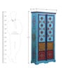 Nilaka Hand Painted Almirah (Wardrobe)