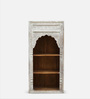 Nishad Solid Wood Book Shelf In Distress Finish